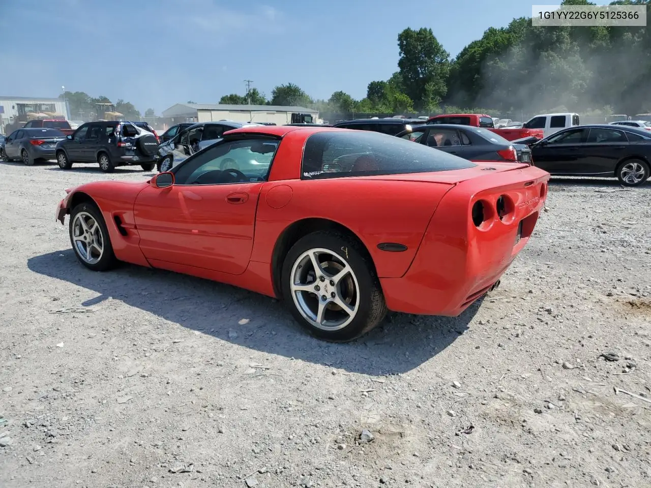 2000 Chevrolet Corvette VIN: 1G1YY22G6Y5125366 Lot: 62580595