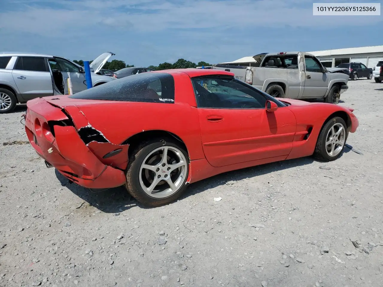 2000 Chevrolet Corvette VIN: 1G1YY22G6Y5125366 Lot: 62580595