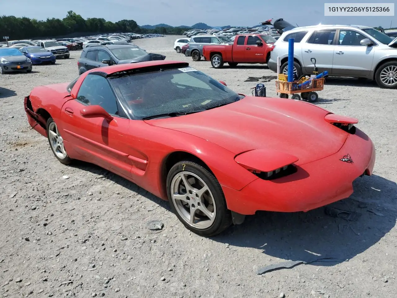 2000 Chevrolet Corvette VIN: 1G1YY22G6Y5125366 Lot: 62580595