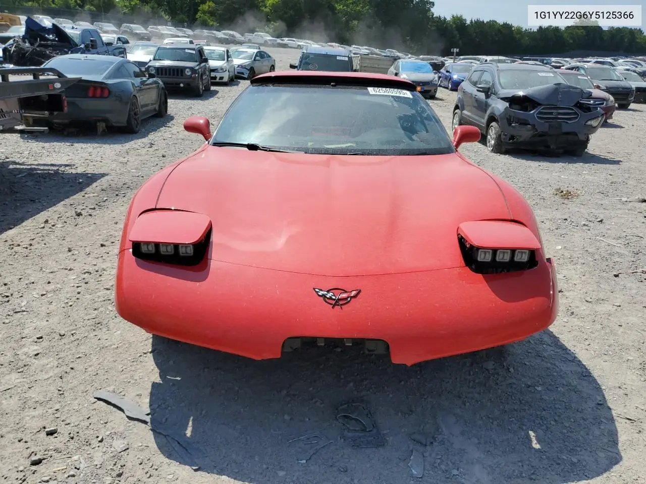2000 Chevrolet Corvette VIN: 1G1YY22G6Y5125366 Lot: 62580595