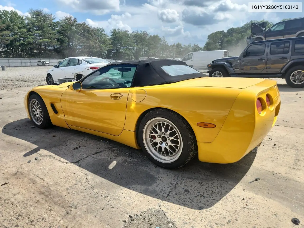2000 Chevrolet Corvette VIN: 1G1YY32G0Y5103143 Lot: 65087965