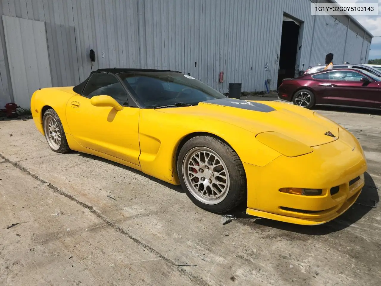 2000 Chevrolet Corvette VIN: 1G1YY32G0Y5103143 Lot: 65087965