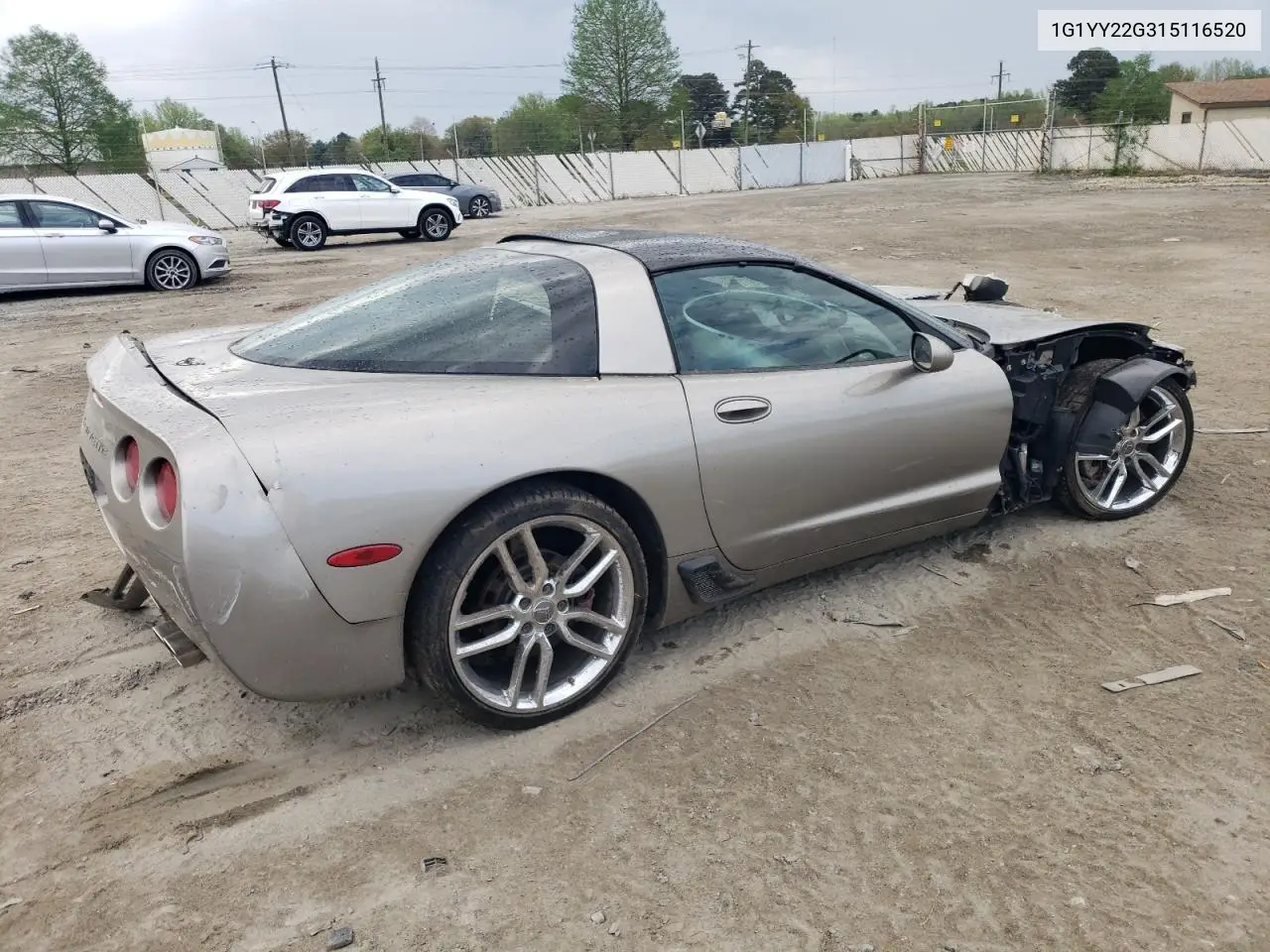2001 Chevrolet Corvette VIN: 1G1YY22G315116520 Lot: 54151525