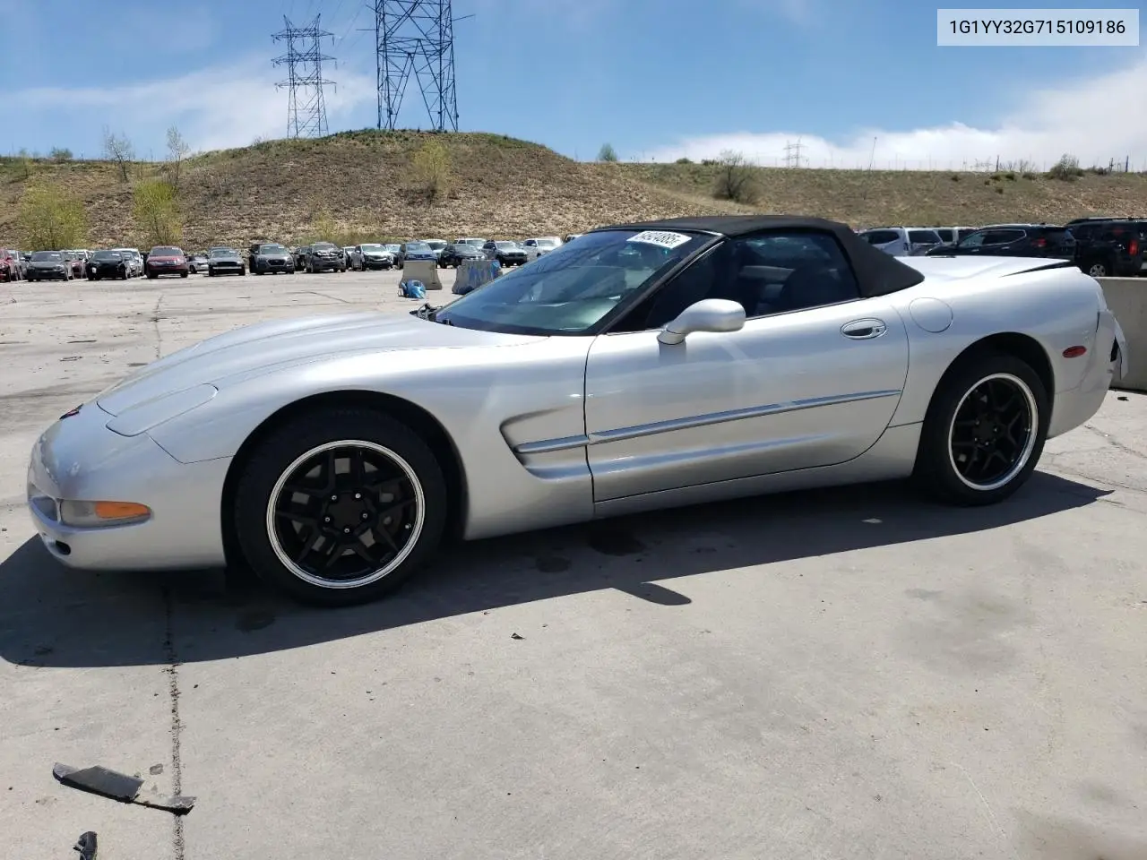 2001 Chevrolet Corvette VIN: 1G1YY32G715109186 Lot: 54924885