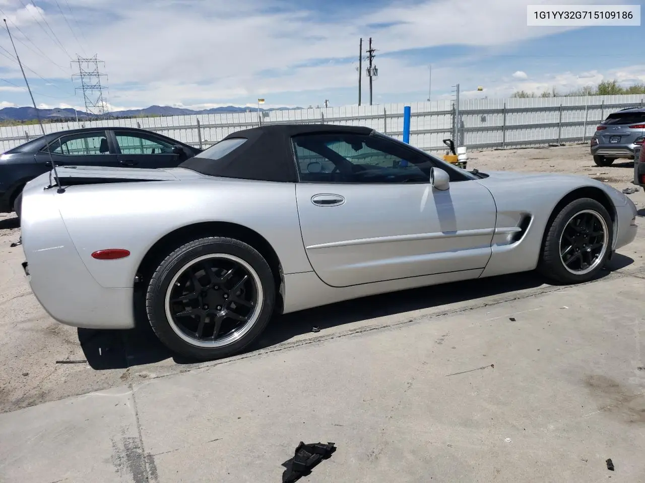 2001 Chevrolet Corvette VIN: 1G1YY32G715109186 Lot: 54924885