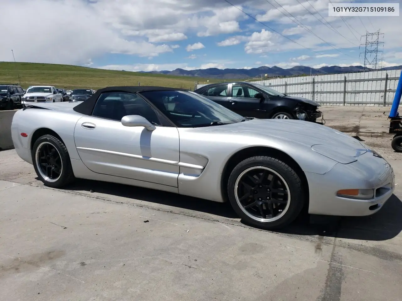 2001 Chevrolet Corvette VIN: 1G1YY32G715109186 Lot: 54924885