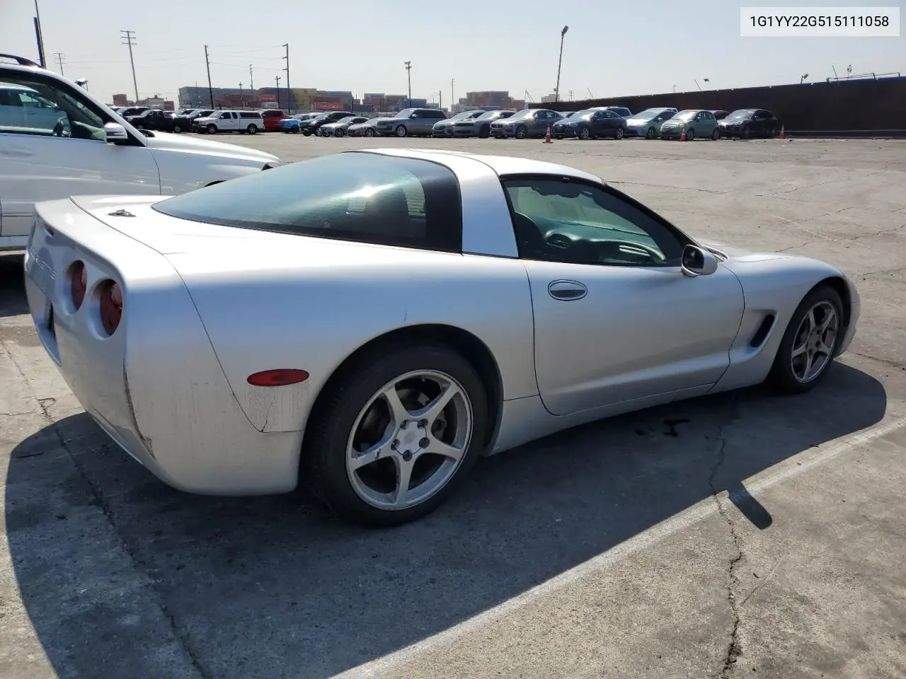 2001 Chevrolet Corvette VIN: 1G1YY22G515111058 Lot: 55148405