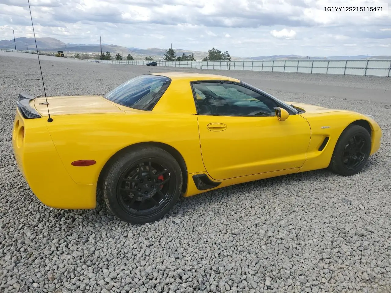 2001 Chevrolet Corvette Z06 VIN: 1G1YY12S215115471 Lot: 55528665