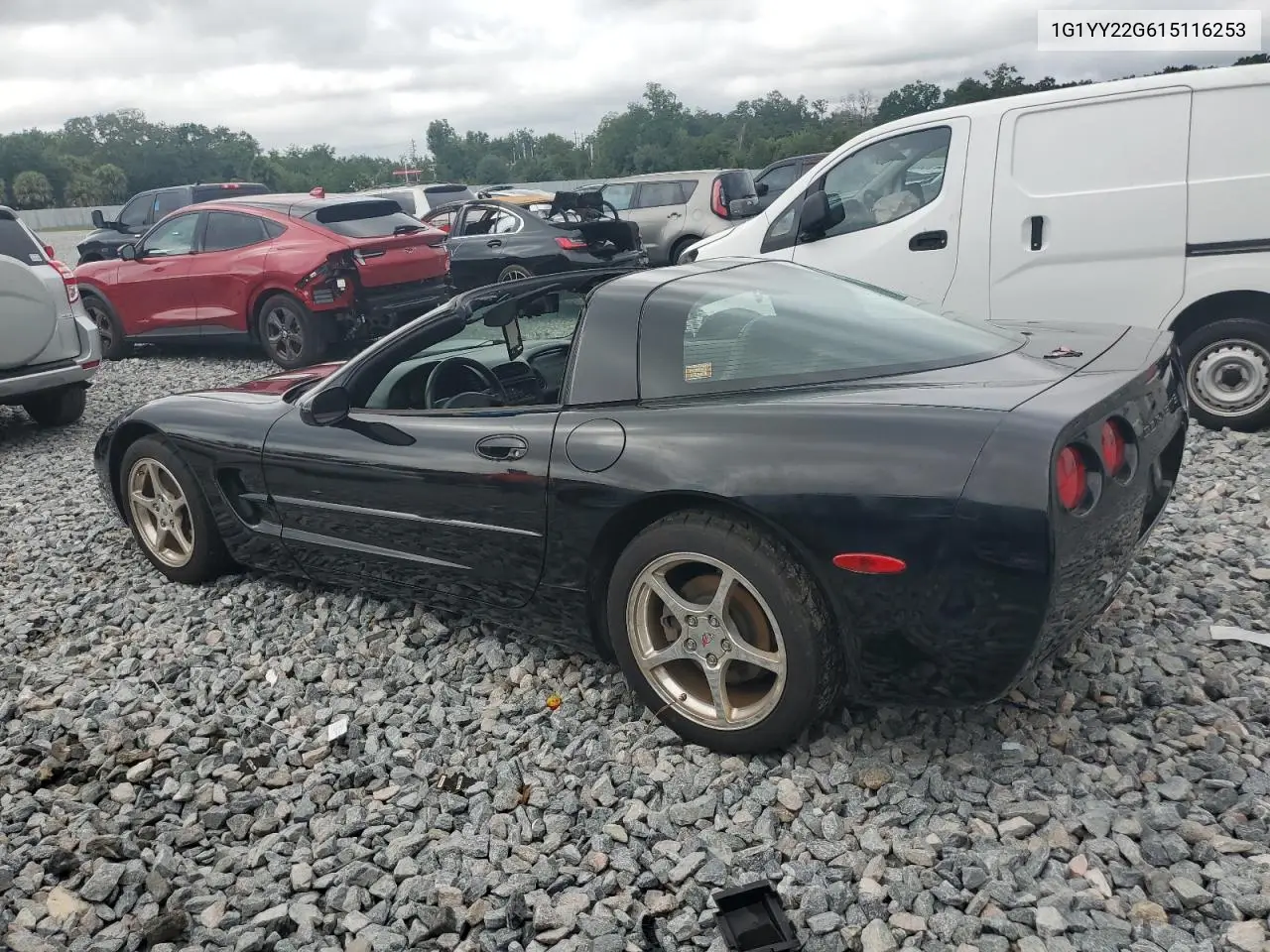 2001 Chevrolet Corvette VIN: 1G1YY22G615116253 Lot: 56891405