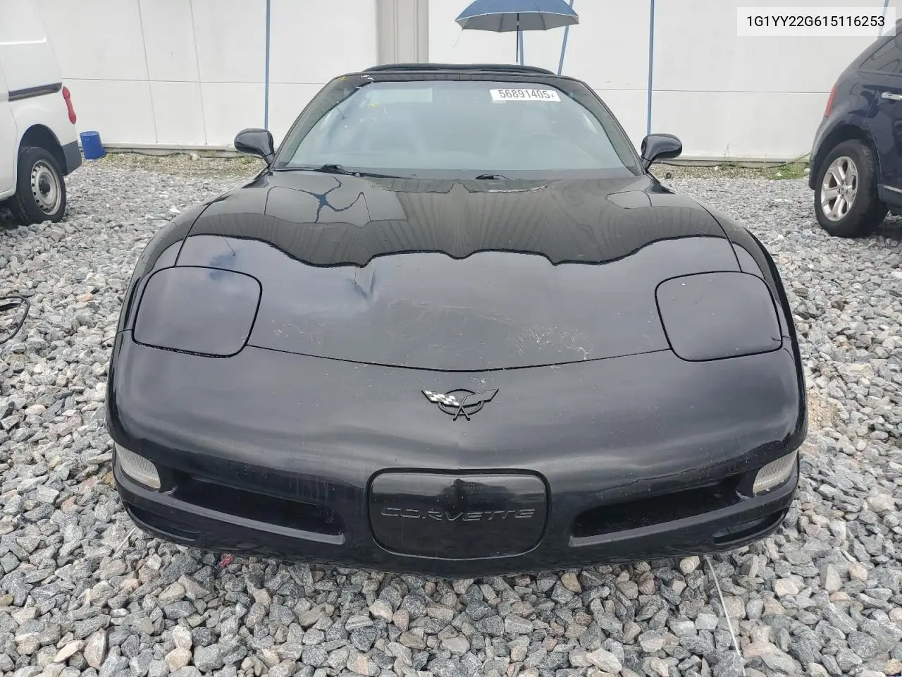 2001 Chevrolet Corvette VIN: 1G1YY22G615116253 Lot: 56891405