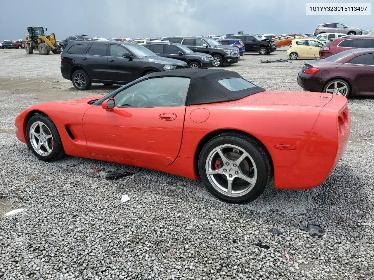 2001 Chevrolet Corvette VIN: 1G1YY32G015113497 Lot: 59521365