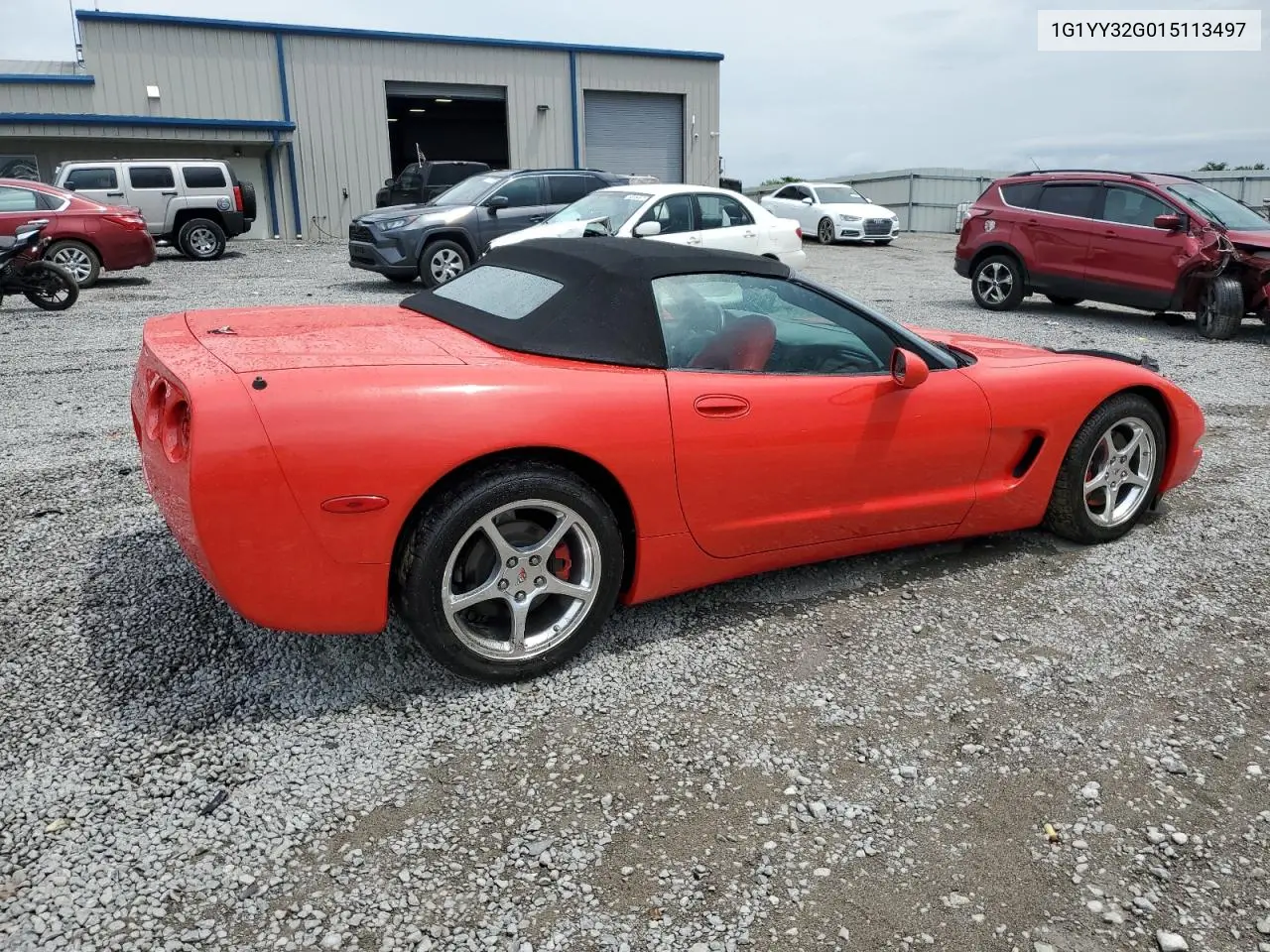 2001 Chevrolet Corvette VIN: 1G1YY32G015113497 Lot: 59521365