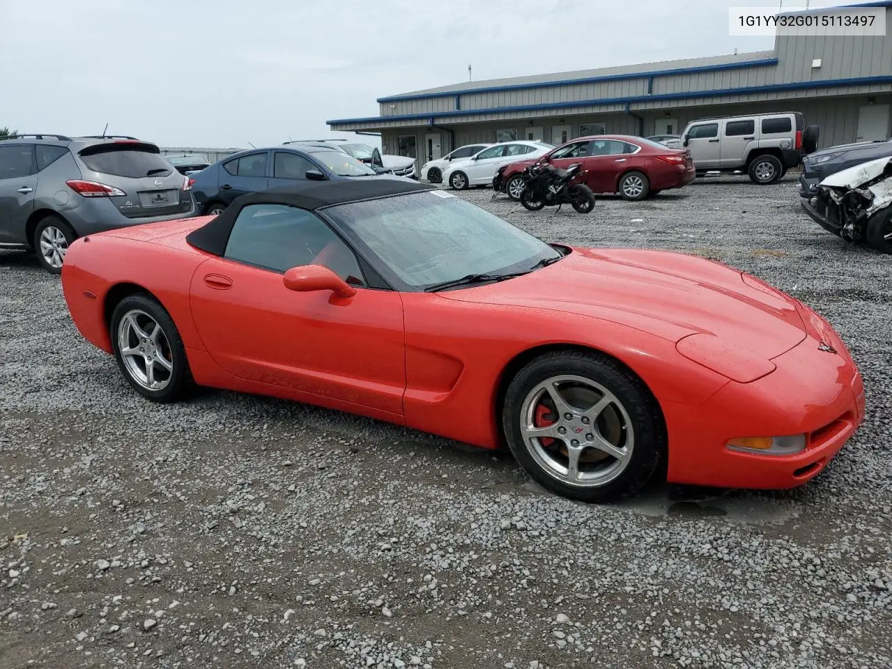 2001 Chevrolet Corvette VIN: 1G1YY32G015113497 Lot: 59521365