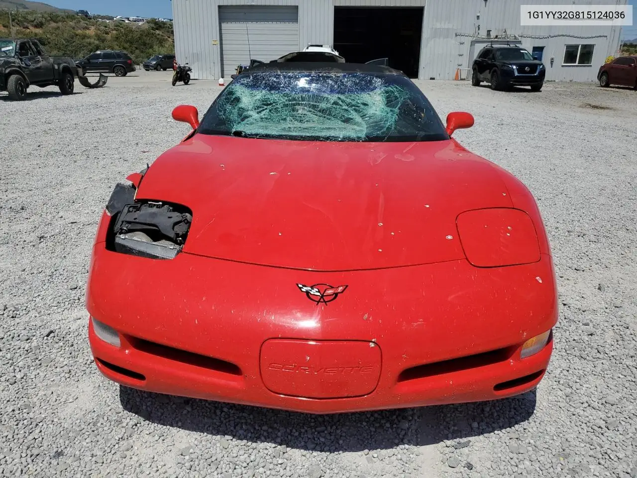 2001 Chevrolet Corvette VIN: 1G1YY32G815124036 Lot: 59592255