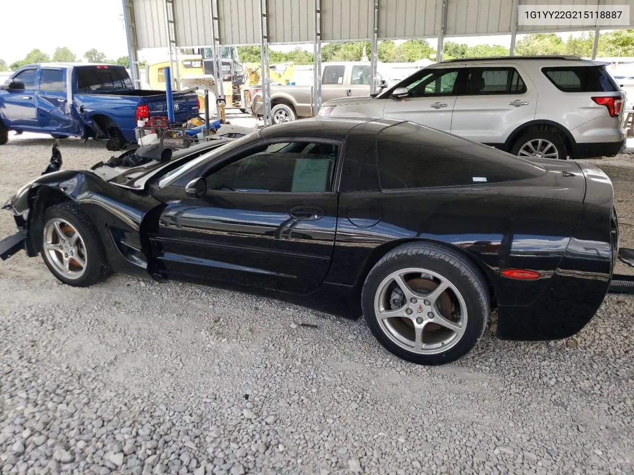 2001 Chevrolet Corvette VIN: 1G1YY22G215118887 Lot: 62317835