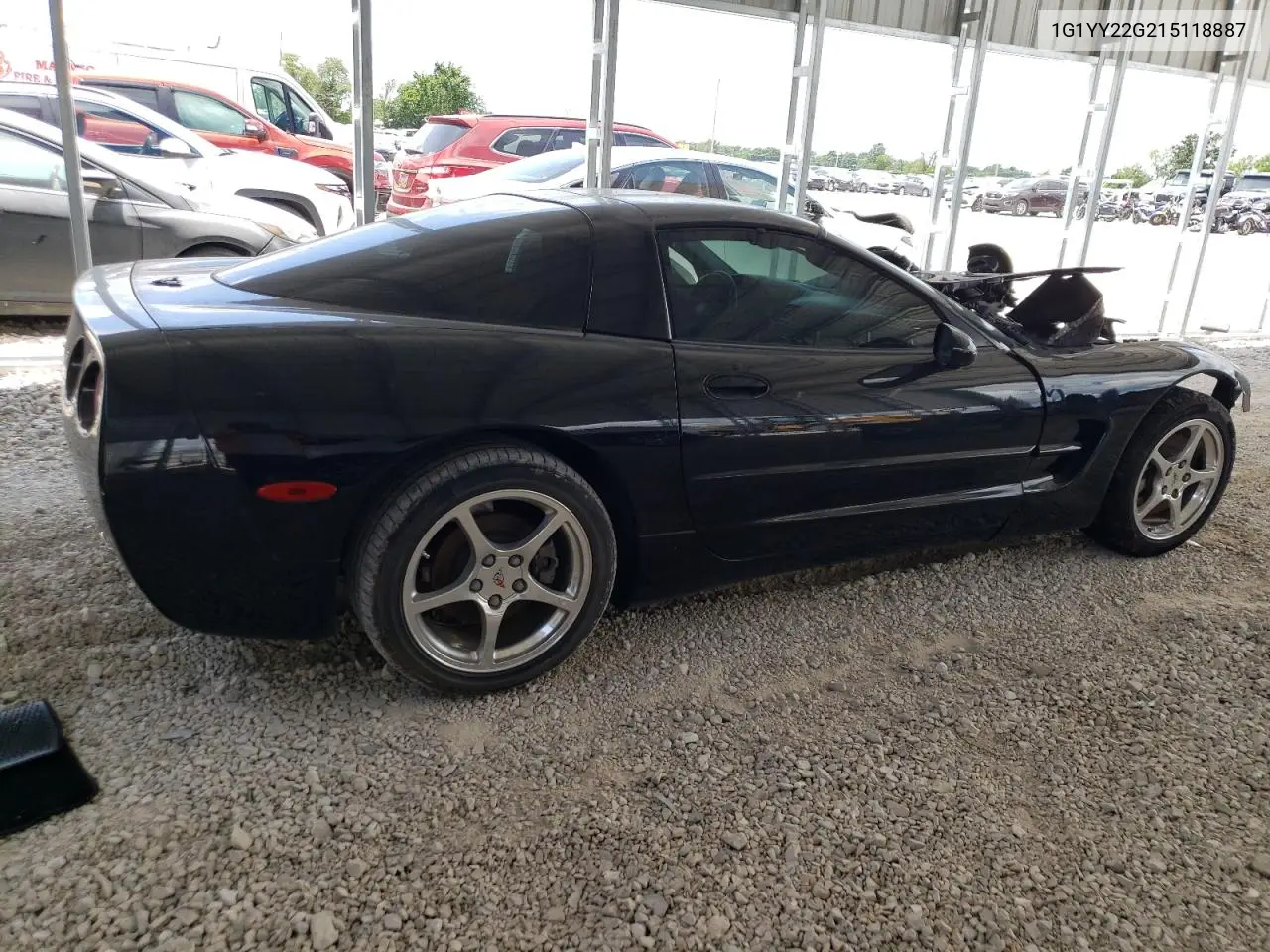 2001 Chevrolet Corvette VIN: 1G1YY22G215118887 Lot: 62317835