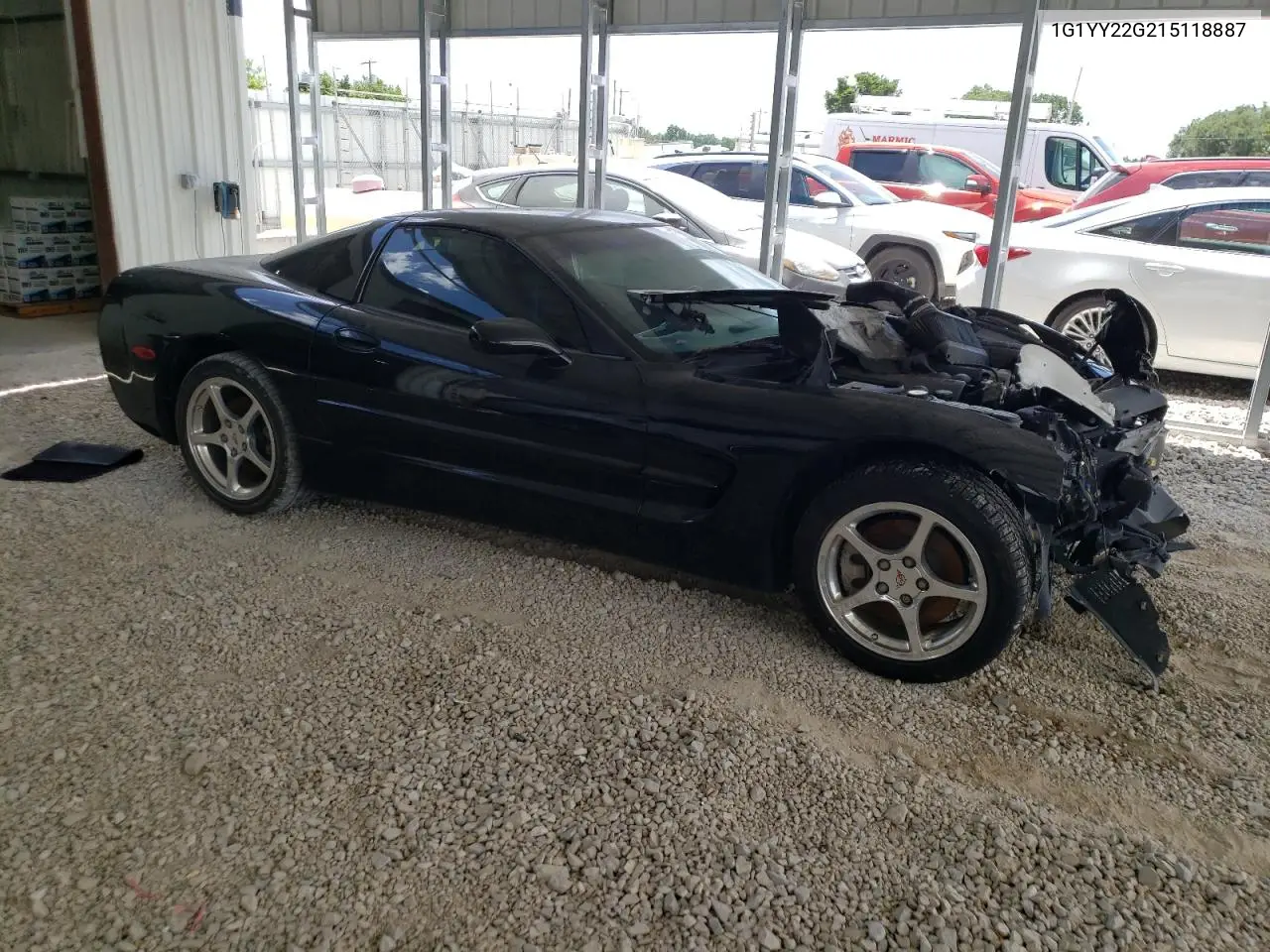 2001 Chevrolet Corvette VIN: 1G1YY22G215118887 Lot: 62317835