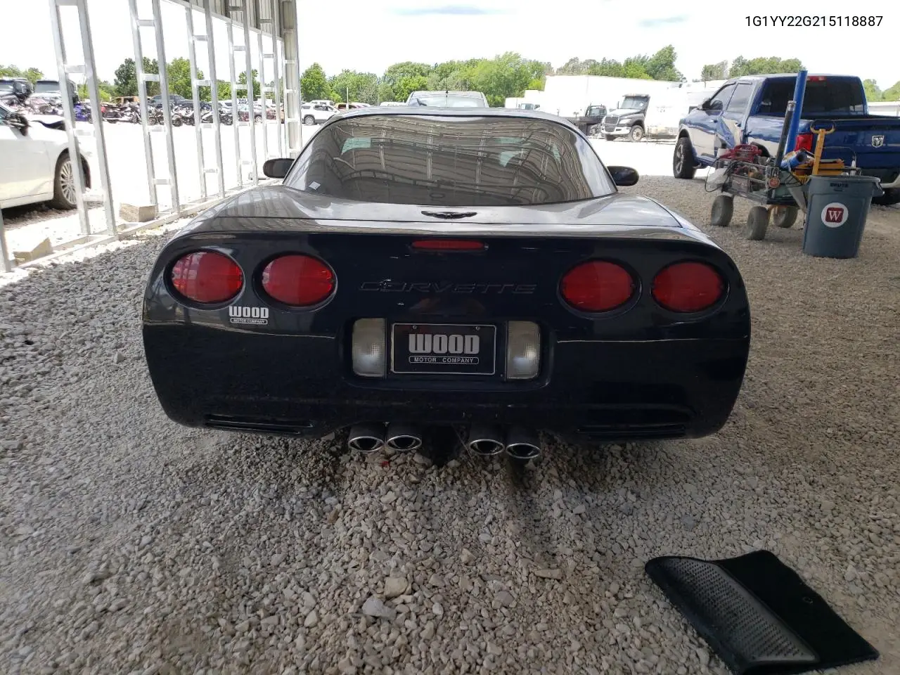 2001 Chevrolet Corvette VIN: 1G1YY22G215118887 Lot: 62317835