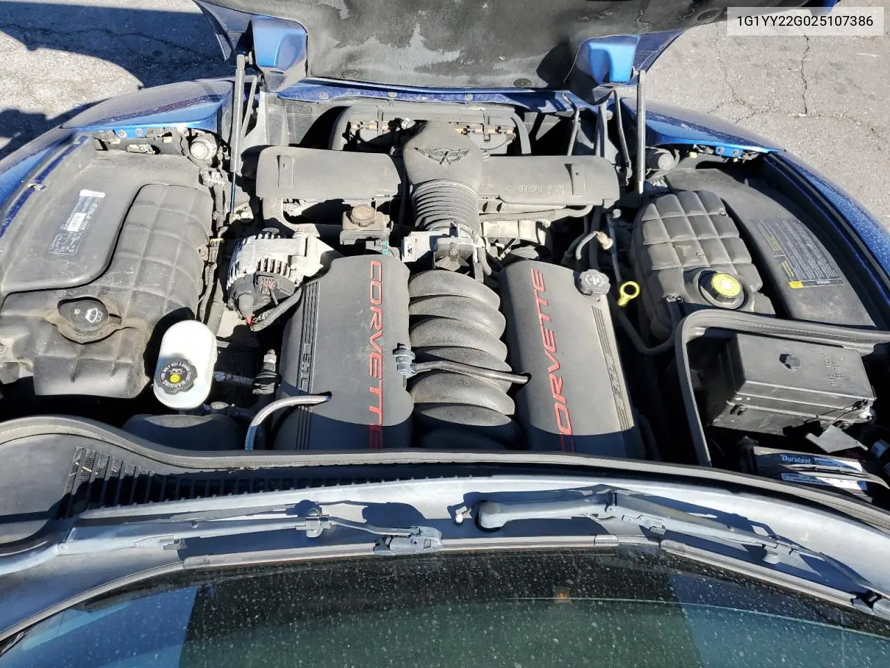 2002 Chevrolet Corvette VIN: 1G1YY22G025107386 Lot: 49620905