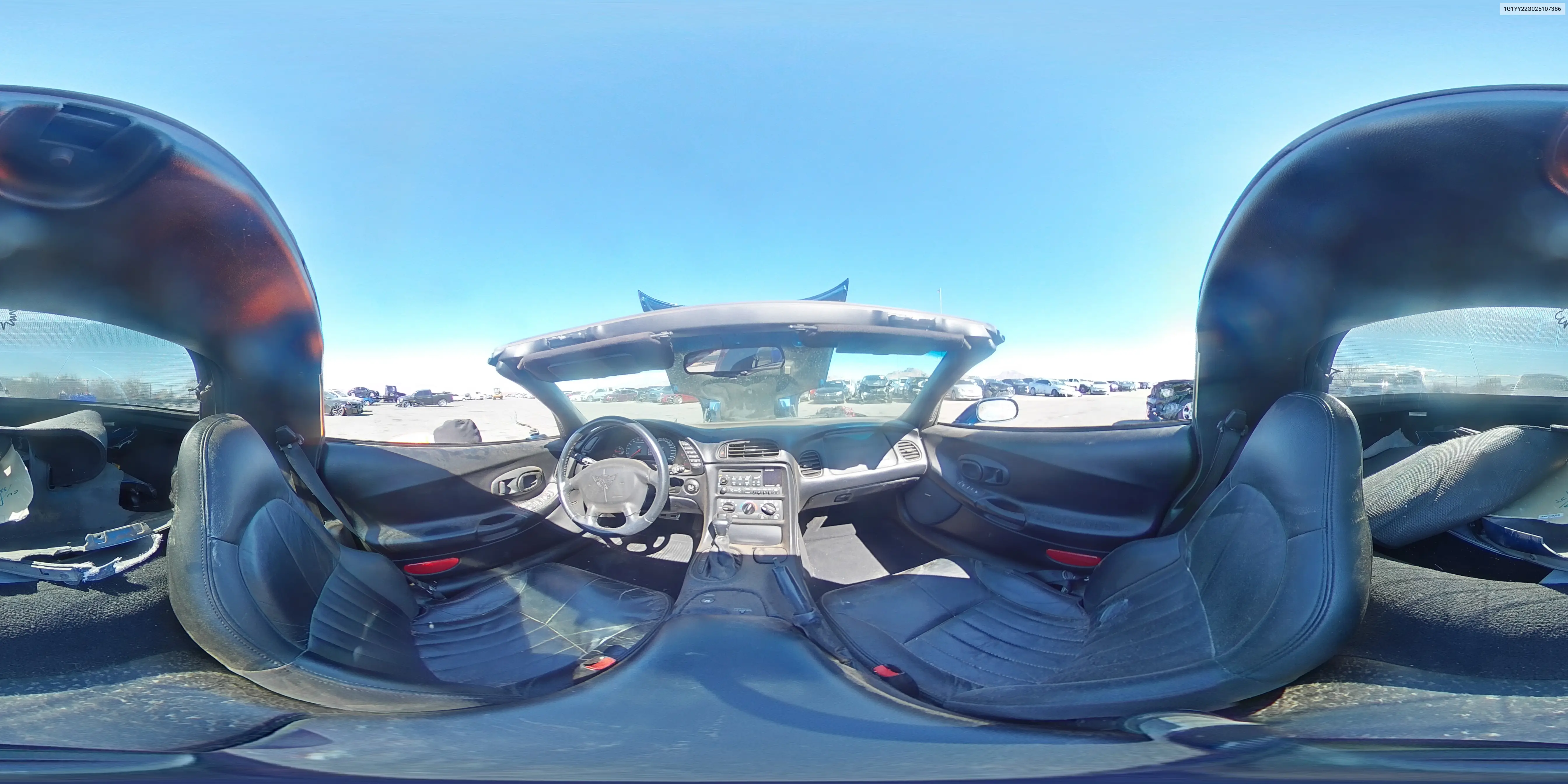 2002 Chevrolet Corvette VIN: 1G1YY22G025107386 Lot: 49620905