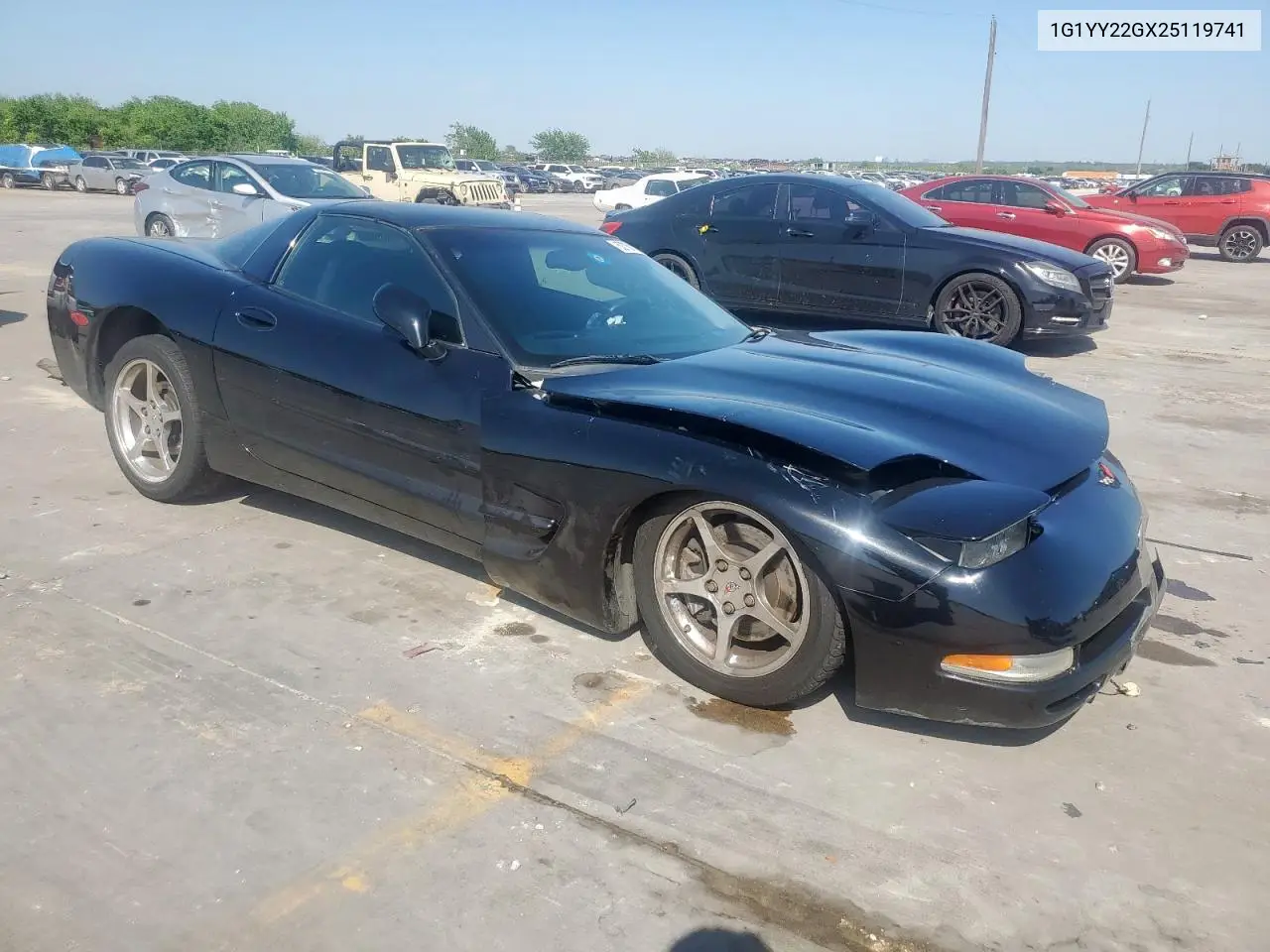 2002 Chevrolet Corvette VIN: 1G1YY22GX25119741 Lot: 52760175