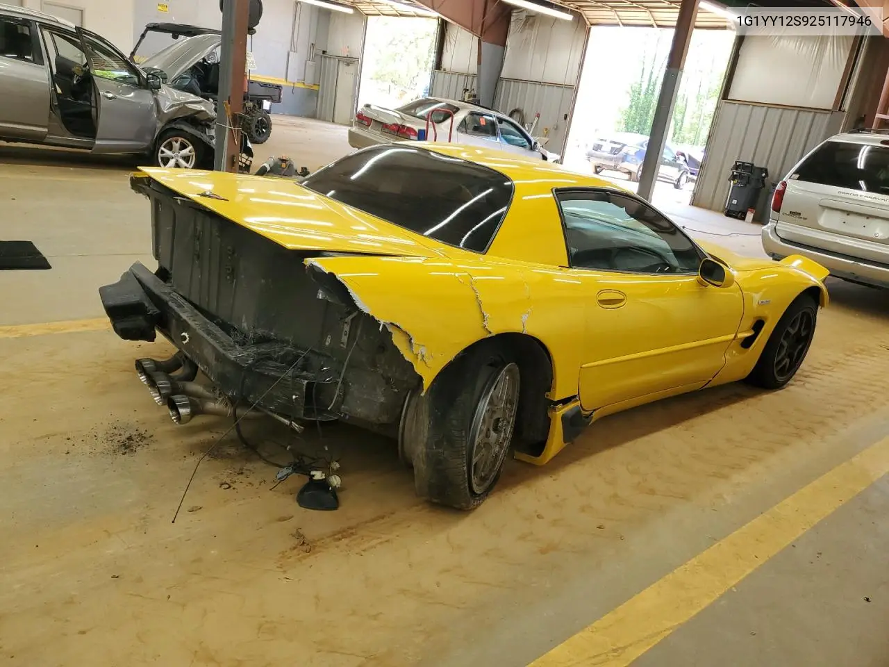2002 Chevrolet Corvette Z06 VIN: 1G1YY12S925117946 Lot: 53126125