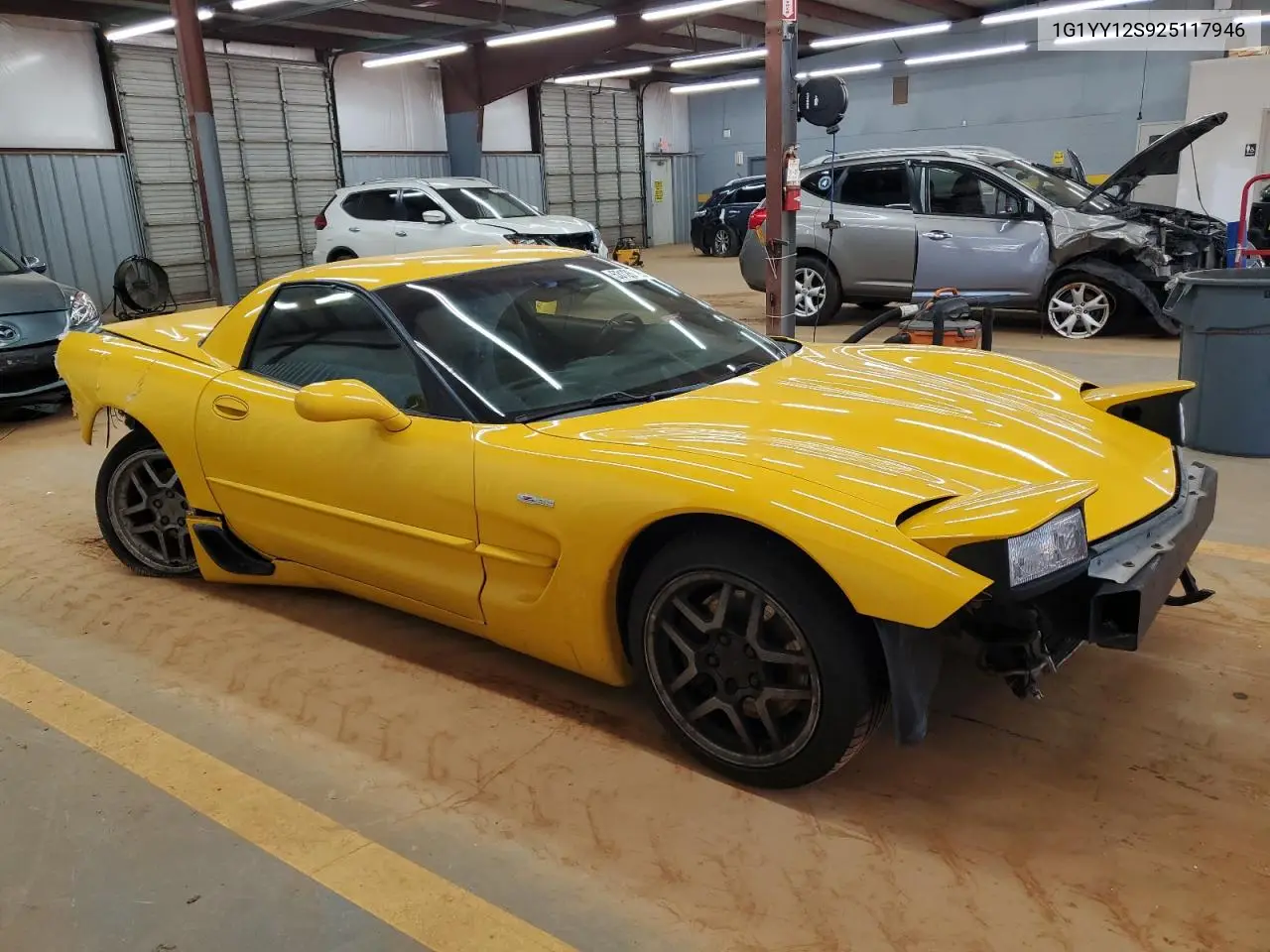 2002 Chevrolet Corvette Z06 VIN: 1G1YY12S925117946 Lot: 53126125