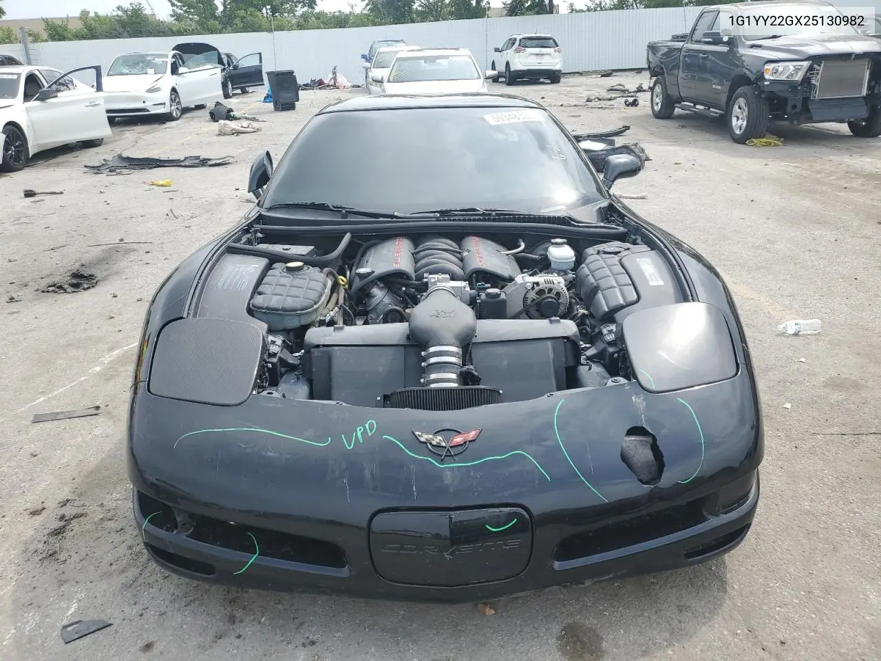 2002 Chevrolet Corvette VIN: 1G1YY22GX25130982 Lot: 59348595