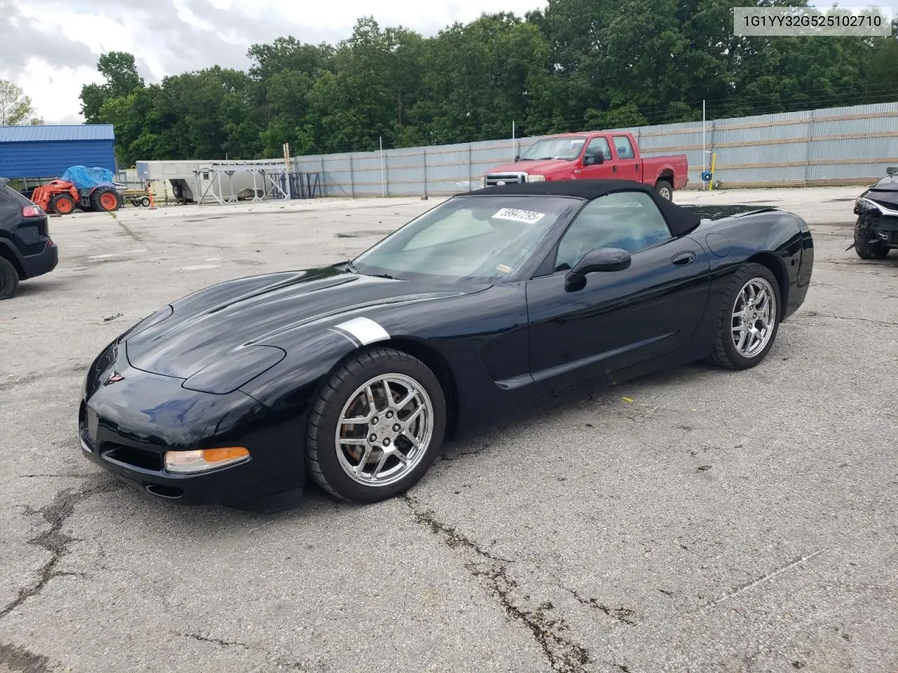 2002 Chevrolet Corvette VIN: 1G1YY32G525102710 Lot: 59947295