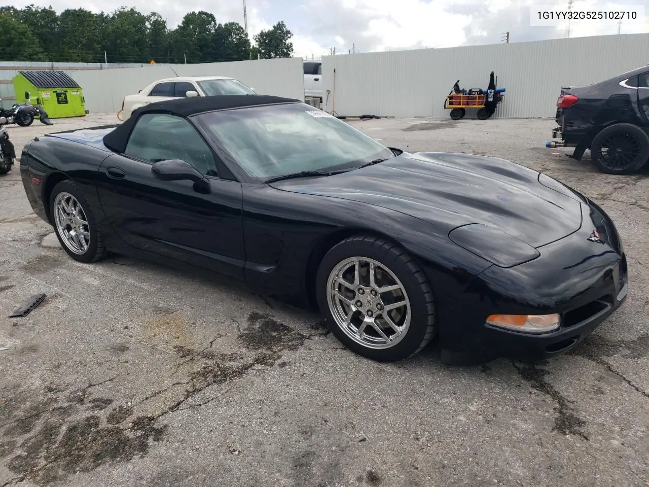 2002 Chevrolet Corvette VIN: 1G1YY32G525102710 Lot: 59947295