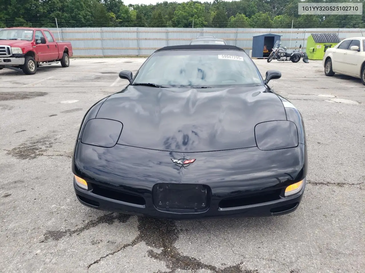 2002 Chevrolet Corvette VIN: 1G1YY32G525102710 Lot: 59947295