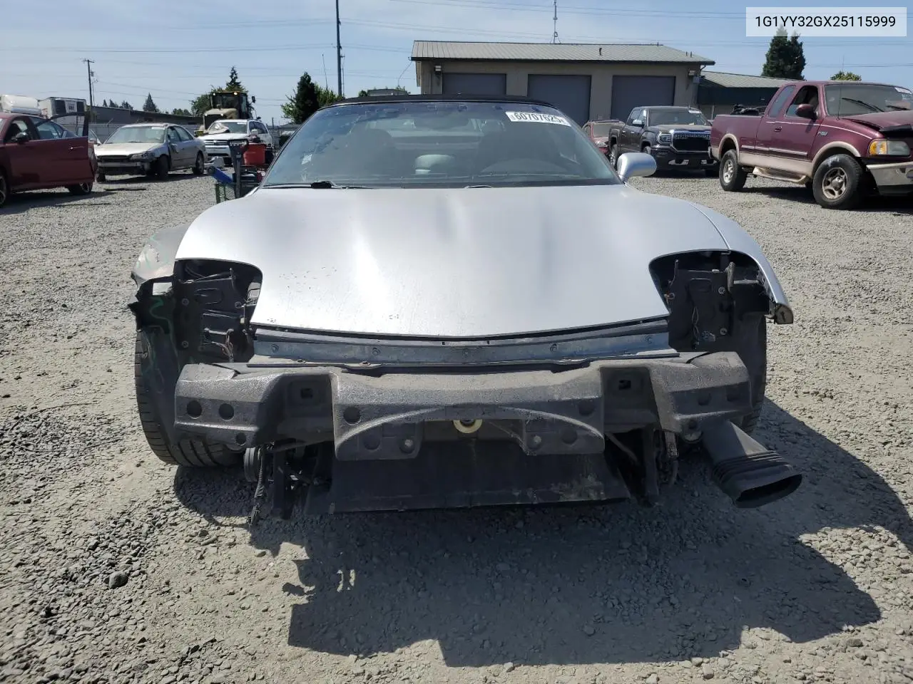 2002 Chevrolet Corvette VIN: 1G1YY32GX25115999 Lot: 60707625