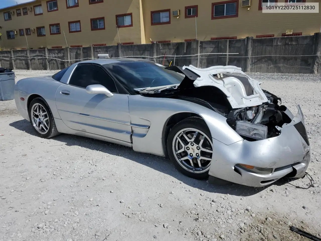 2002 Chevrolet Corvette VIN: 1G1YY22G725112830 Lot: 61101095