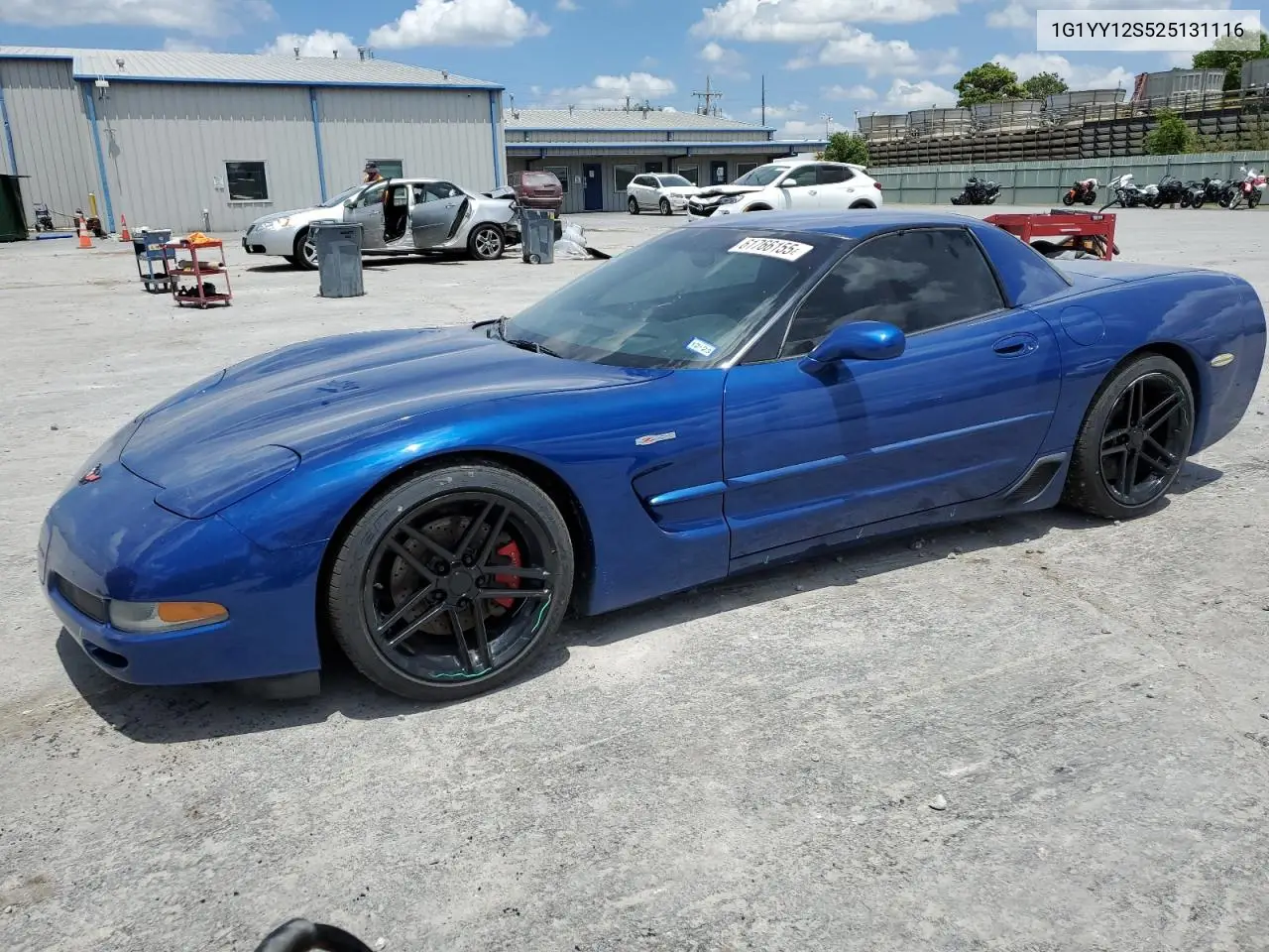 2002 Chevrolet Corvette Z06 VIN: 1G1YY12S525131116 Lot: 61766155
