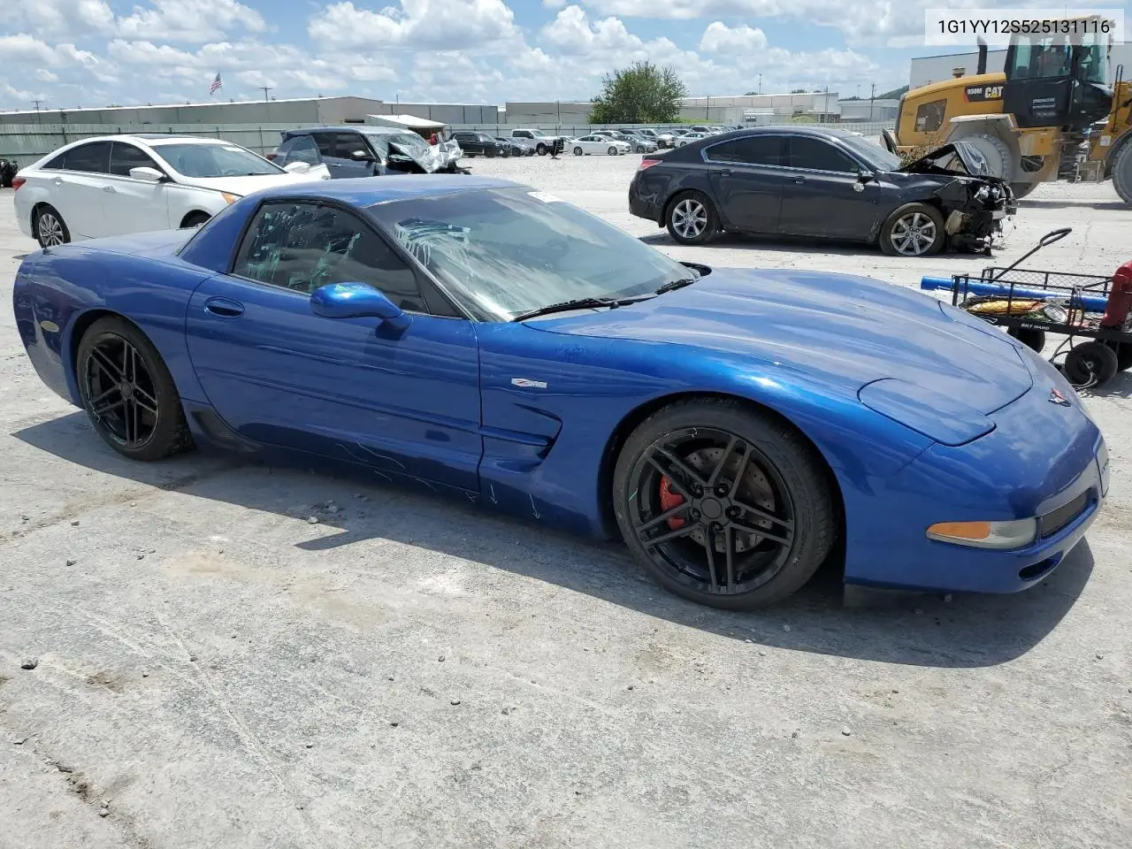 2002 Chevrolet Corvette Z06 VIN: 1G1YY12S525131116 Lot: 61766155