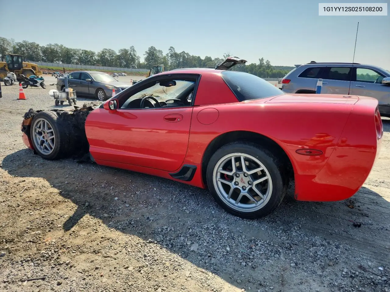2002 Chevrolet Corvette Z06 VIN: 1G1YY12S025108200 Lot: 63517485