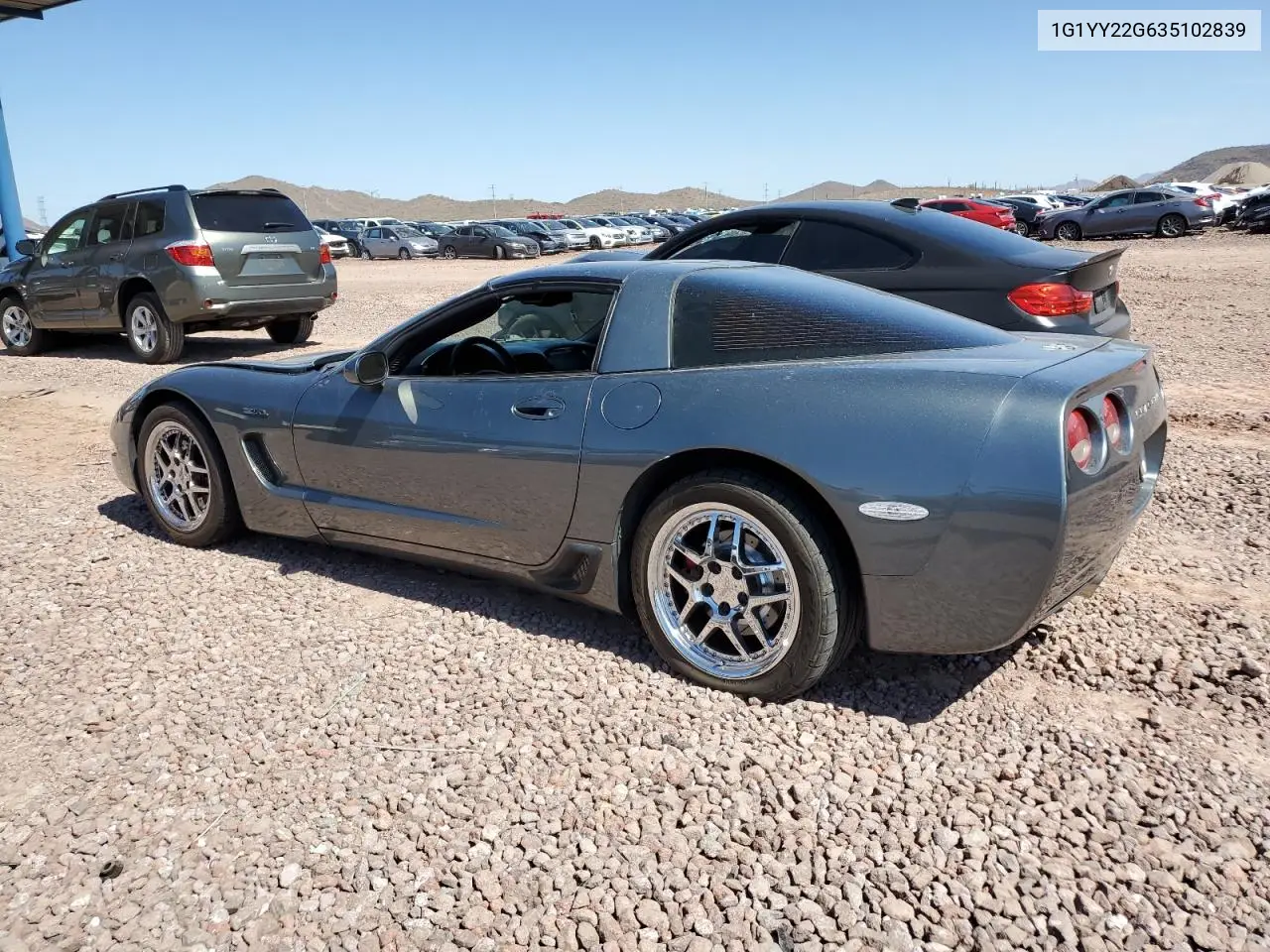 2003 Chevrolet Corvette VIN: 1G1YY22G635102839 Lot: 48801535