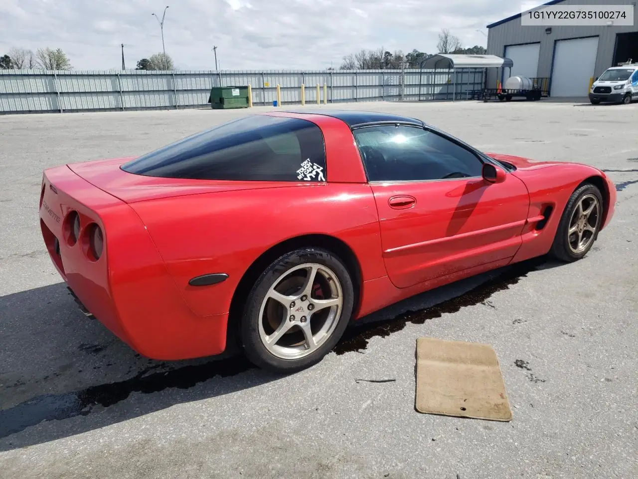 2003 Chevrolet Corvette VIN: 1G1YY22G735100274 Lot: 49465925
