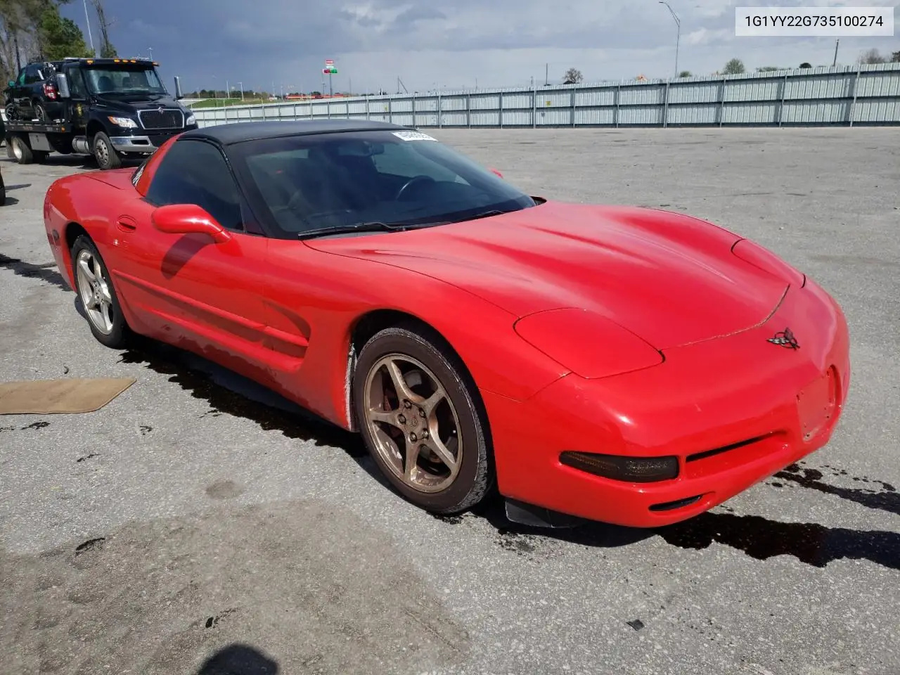 2003 Chevrolet Corvette VIN: 1G1YY22G735100274 Lot: 49465925