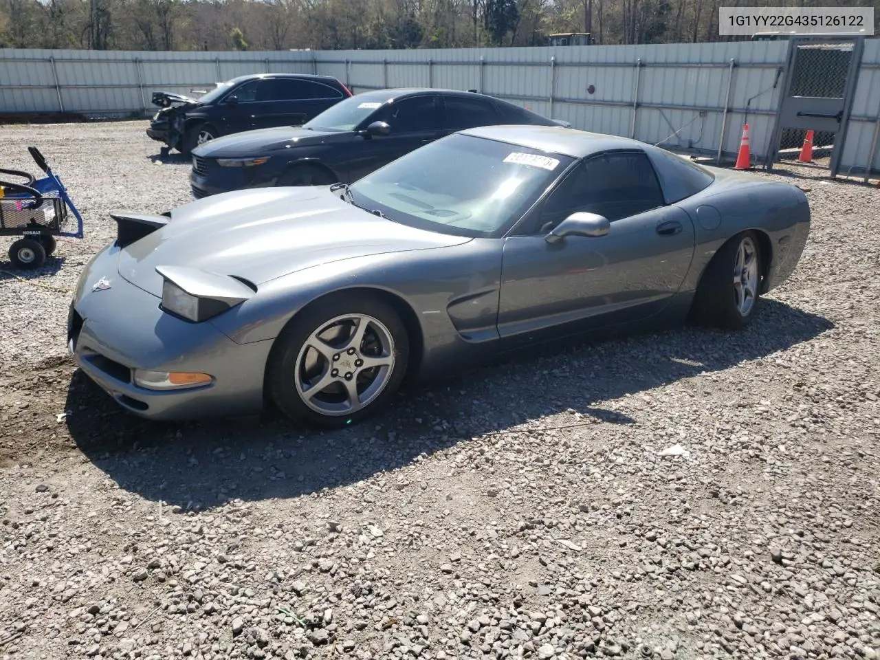 2003 Chevrolet Corvette VIN: 1G1YY22G435126122 Lot: 50449415