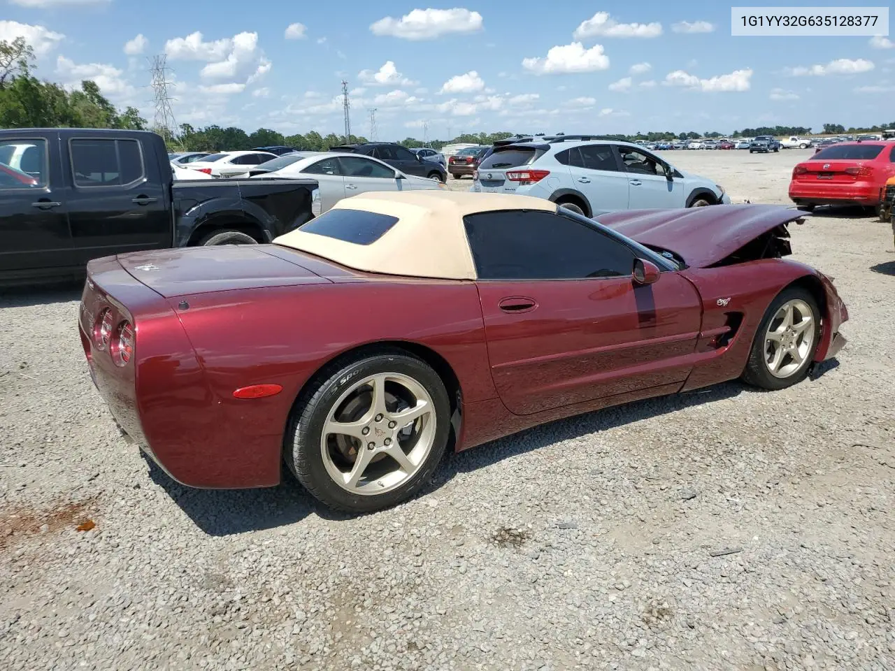 2003 Chevrolet Corvette VIN: 1G1YY32G635128377 Lot: 54894355