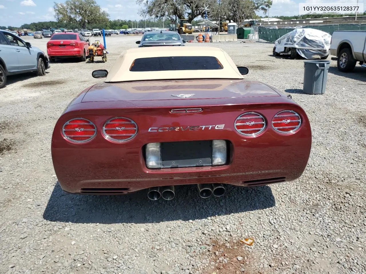 2003 Chevrolet Corvette VIN: 1G1YY32G635128377 Lot: 54894355