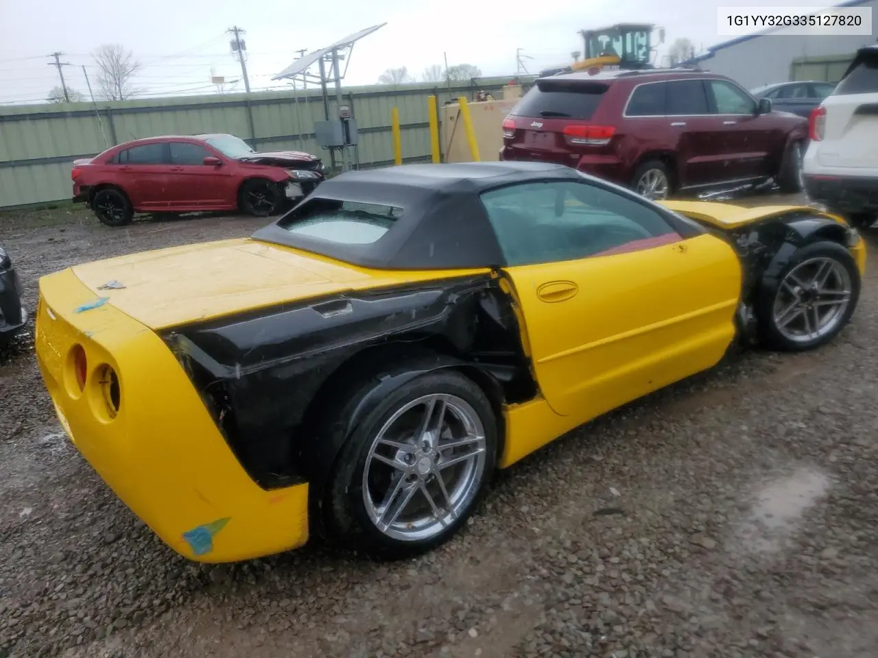 2003 Chevrolet Corvette VIN: 1G1YY32G335127820 Lot: 55603925