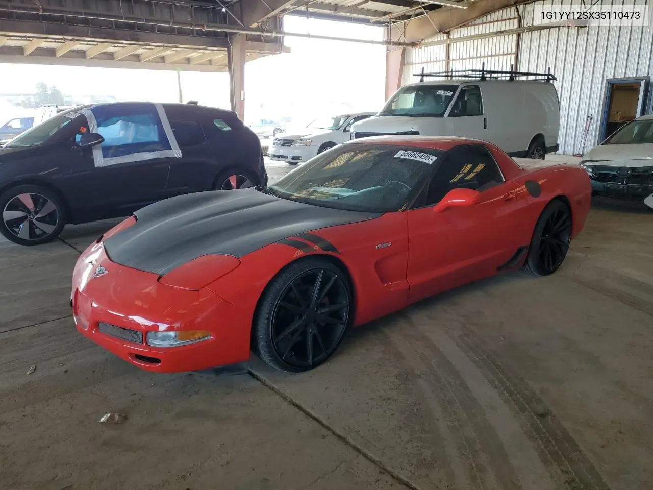2003 Chevrolet Corvette Z06 VIN: 1G1YY12SX35110473 Lot: 55665495