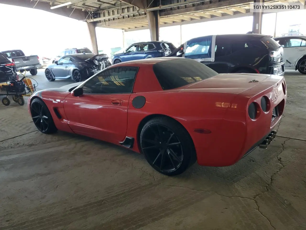 2003 Chevrolet Corvette Z06 VIN: 1G1YY12SX35110473 Lot: 55665495