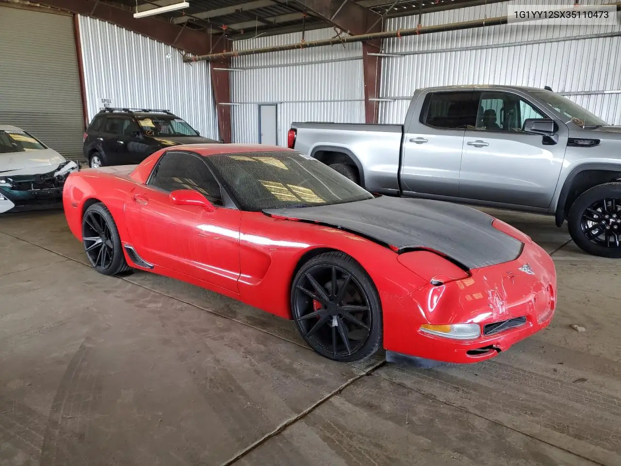 2003 Chevrolet Corvette Z06 VIN: 1G1YY12SX35110473 Lot: 55665495