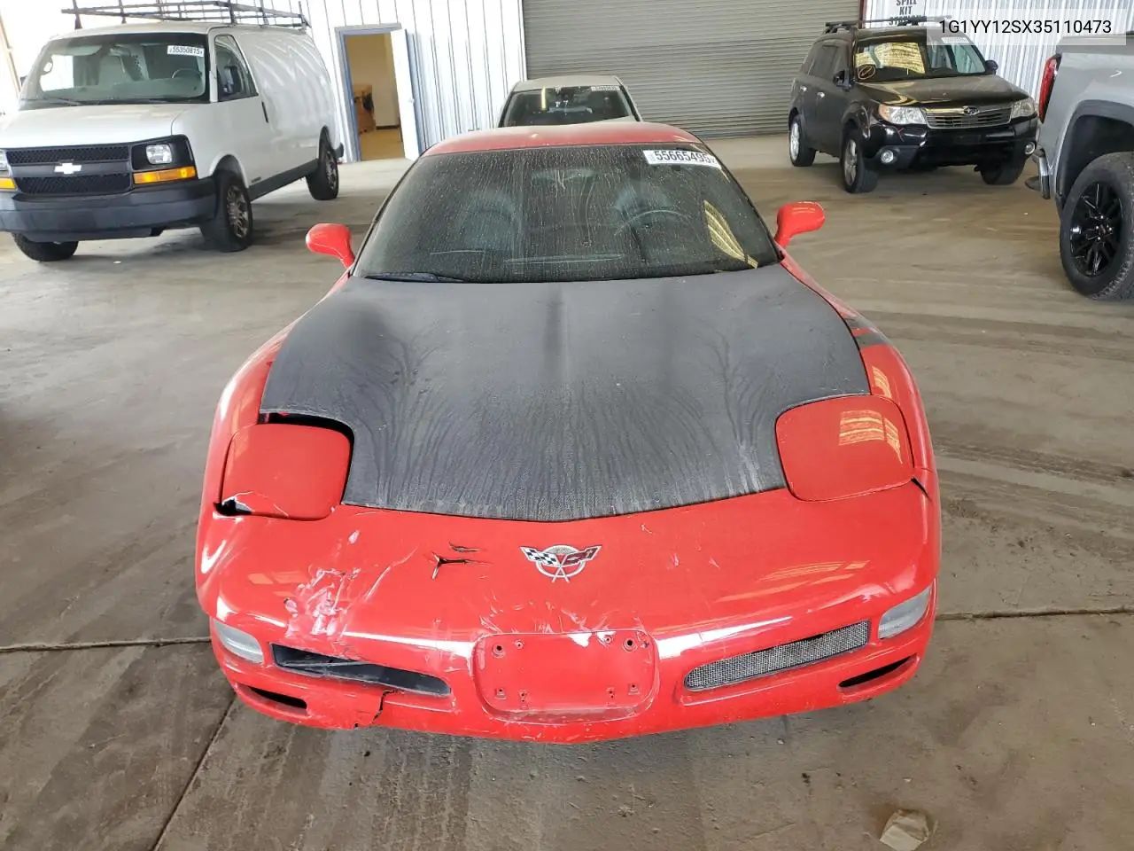 2003 Chevrolet Corvette Z06 VIN: 1G1YY12SX35110473 Lot: 55665495