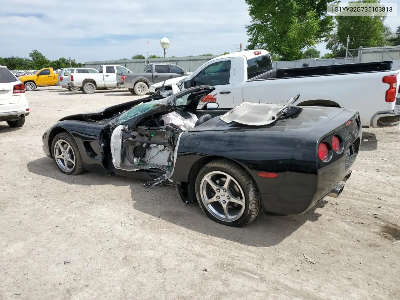 2003 Chevrolet Corvette VIN: 1G1YY32G735103813 Lot: 55896775