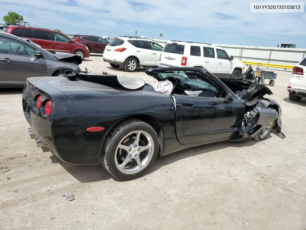 2003 Chevrolet Corvette VIN: 1G1YY32G735103813 Lot: 55896775