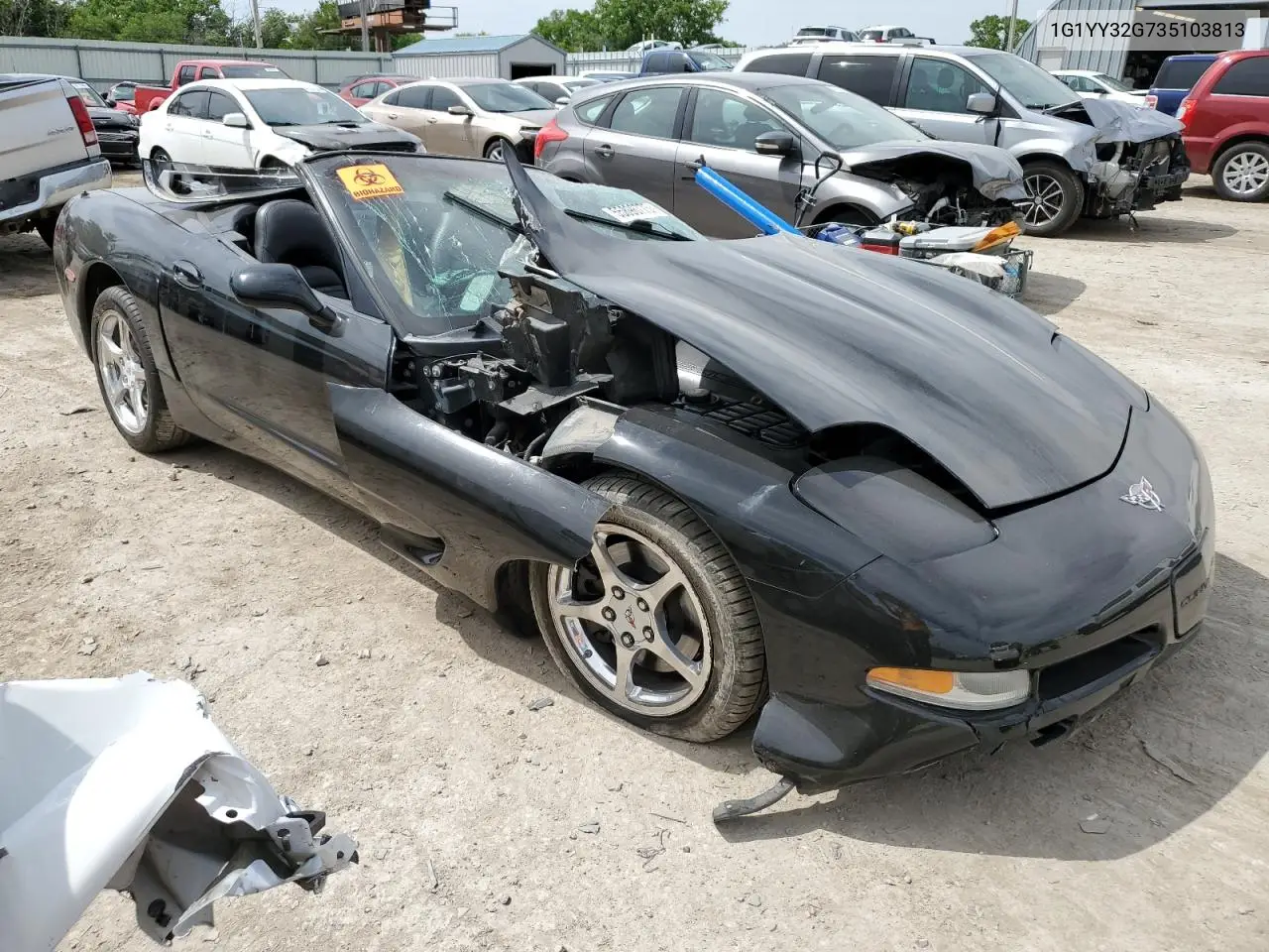 2003 Chevrolet Corvette VIN: 1G1YY32G735103813 Lot: 55896775